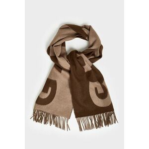 SÁL GANT GRAPHIC JACQUARD WOVEN SCARF DESERT BROWN kép