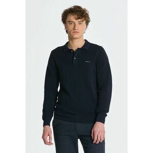 PULÓVER GANT COTTON PIQUE POLO EVENING BLUE kép