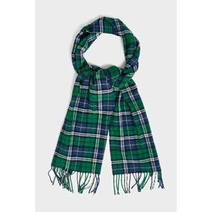 SÁL GANT MULTI CHECK SCARF FOREST GREEN kép