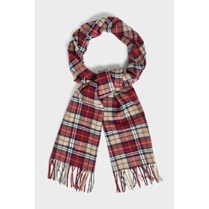 SÁL GANT MULTI CHECK SCARF PLUMPED RED kép