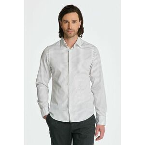 ING GANT SLIM FORMAL PINSTRIPE SHIRT WHITE kép