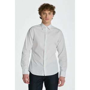 ING GANT SLIM FORMAL MICRO PRINT SHIRT WHITE kép