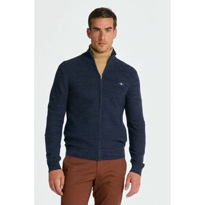 PULÓVER GANT 2TONE LINKS-LINKS FZ EVENING BLUE kép