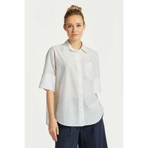 ING GANT RELAXED SS COT SILK SHIRT WHITE kép