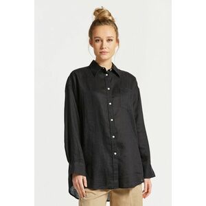 ING GANT OS LINEN SHIRT EBONY BLACK kép