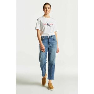 FARMER GANT RELAXED JEANS MID BLUE BROKEN IN kép