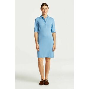 RUHA GANT POLO PIQUE SS DRESS GENTLE BLUE kép