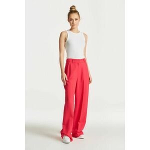 NADRÁG GANT RELAXED FLUID PANTS MAGENTA PINK kép