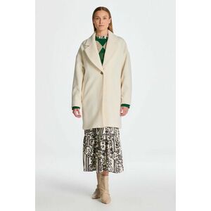 KABÁT GANT COCOON COAT CREAM kép