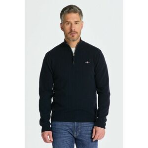 PULÓVER GANT SUPERFINE LAMBSWOOL HALF ZIP MARINE kép