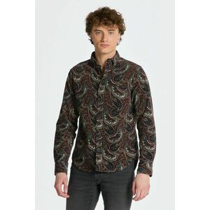 ING GANT REG UT PAISLEY CORD SHIRT PLUMPED RED kép