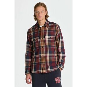 ING GANT HEAVY TWILL CHECK OVERSHIRT RED SHADOW kép