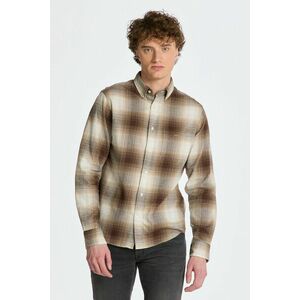 ING GANT REG UT SHADOW CHECK FLANNEL SHIRT DESERT BROWN kép