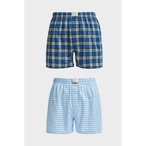 ALSÓNEMŰ GANT BOXER SHORTS 2-PACK CAPRI BLUE kép