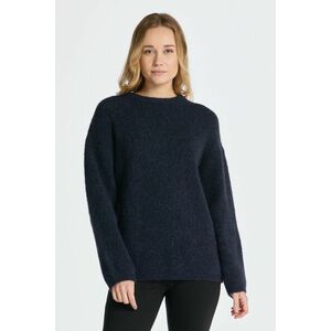 PULÓVER GANT HAIRY TEXTURE C-NECK EVENING BLUE kép