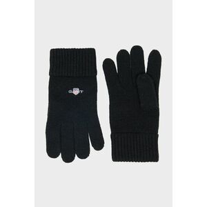 KESZTYŰ GANT SHIELD WOOL GLOVES BLACK kép