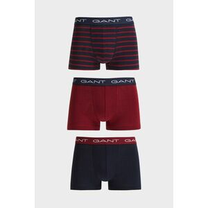 ALSÓNEMŰ GANT STRIPE TRUNK 3-PACK EVENING BLUE kép