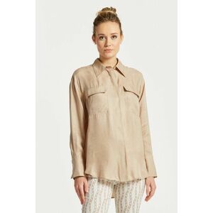 ING GANT RELAXED FLAP POCKET SHIRT DRY SAND2 kép