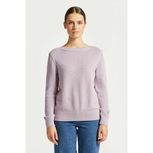 PULÓVER GANT COTTON TEXTURE BOAT NECK SOOTHING LILAC kép