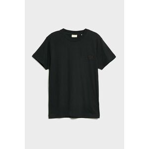 PÓLÓ GANT REG MED TONAL SHIELD SS TSHIRT BLACK kép