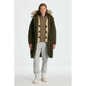 DZSEKI GANT OVERSIZED 2 IN 1 DOWN PARKA DARK SAGE kép