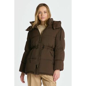 DZSEKI GANT MID LENGTH DOWN JACKET RICH BROWN kép