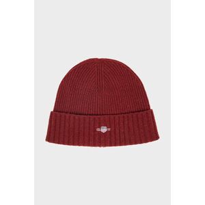 SAPKA GANT UNISEX. SHIELD WOOL BEANIE PLUMPED RED kép