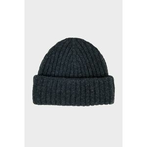 SAPKA GANT RIBBED BEANIE ANTRACIT MELANGE kép