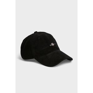 SAPKA GANT SHIELD CORD CAP BLACK kép