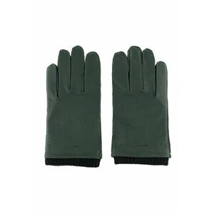 KESZTYŰ GANT CASHMERE LINED LEATHER GLOVES TARTAN GREEN kép