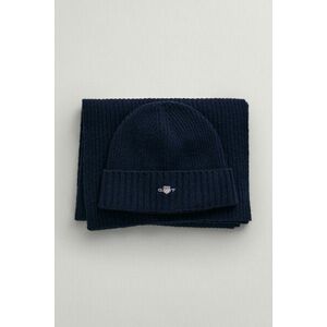 KÉSZLET SAPKA ÉS SÁL GANT SHIELD BEANIE & SCARF GIFT SET MARINE kép