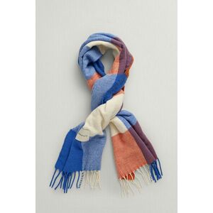 SÁL GANT CHECKED WOVEN SCARF CREAM kép