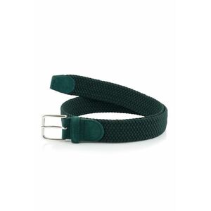 ÖV GANT ELASTIC BRAID BELT TARTAN GREEN kép