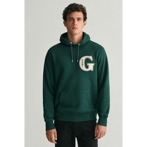 MELEGÍTŐ FELSŐ GANT G GRAPHIC HOODIE TARTAN GREEN kép