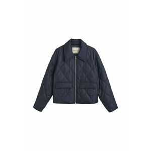 DZSEKI GANT QUILTED COLLARED JACKET EVENING BLUE kép