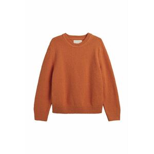 PULÓVER GANT RELAXED PLAIN BOUCLE C-NECK PUMPKIN ORANGE kép