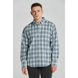 ING GANT REL TEXTURE CHECK SHIRT CREAM kép