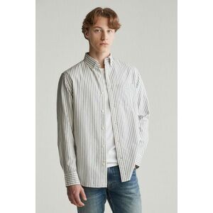 ING GANT REG ARCHIVE OXFORD STRIPE SHIRT EGGSHELL kép