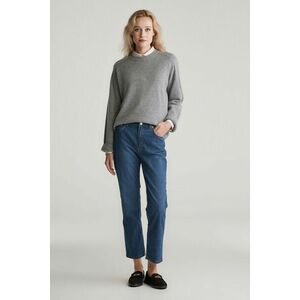 FARMER GANT STRAIGHT CROPPED STRIPED JEANS MID BLUE kép