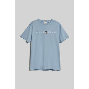 PÓLÓ GANT PRINTED GRAPHIC SS T-SHIRT STORMY SEA kép