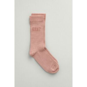 ZOKNI GANT RIB SOCKS DUSTY ROSE kép