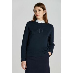 MELEGÍTŐ FELSŐ GANT REG TONAL SHIELD C-NECK SWEAT EVENING BLUE kép