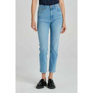 FARMER GANT CROPPED SLIM JEANS SEMI LIGHT BLUE BROKEN IN kép