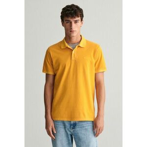 PÓLÓ GANT SUNFADED PIQUE SS RUGGER MEDAL YELLOW kép