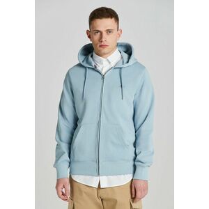 MELEGÍTŐ FELSŐ GANT REG SHIELD FULL ZIP HOODIE DOVE BLUE kép