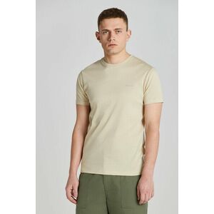 PÓLÓ GANT SLIM MERCERIZED SS T-SHIRT SILKY BEIGE kép