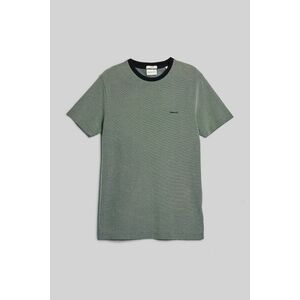 PÓLÓ GANT 4-COL OXFORD SLIM SS T-SHIRT PINE GREEN kép