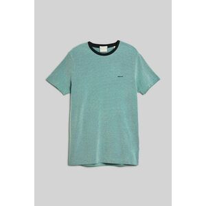 PÓLÓ GANT 4-COL OXFORD SLIM SS T-SHIRT OCEAN TURQUOSIE kép