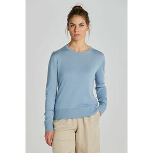 PULÓVER GANT FINE KNIT C-NECK DOVE BLUE kép