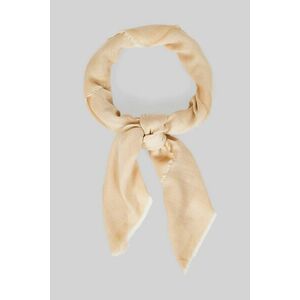 SÁL GANT SOLID MERINO WOOL WOVEN SCARF CREAM kép